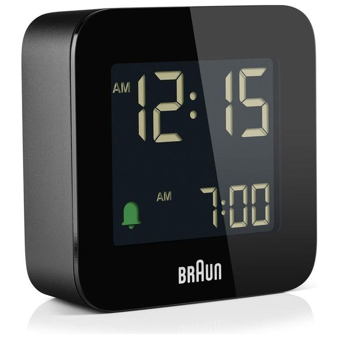 Braun BC 08 B-DCF Sveglia Radiocontrollata Nero