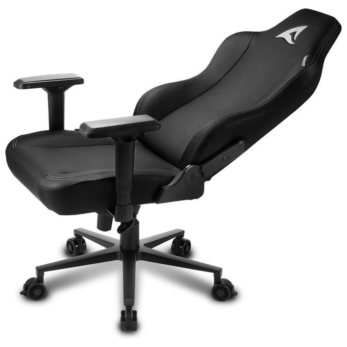 Sharkoon Skiller SGS40 Sedia da Gaming con Rivestimento in Similpelle Nero