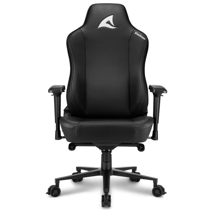 Sharkoon Skiller SGS40 Sedia da Gaming con Rivestimento in Similpelle Nero
