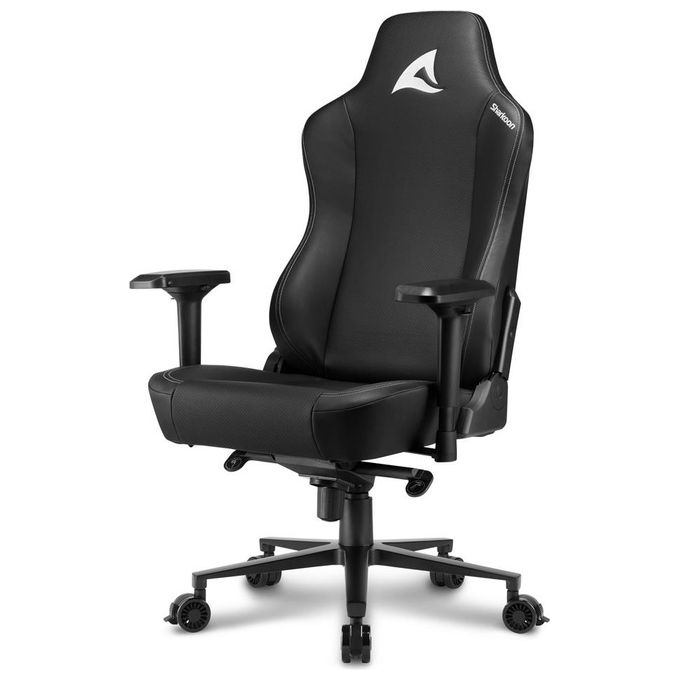 Sharkoon Skiller SGS40 Sedia da Gaming con Rivestimento in Similpelle Nero