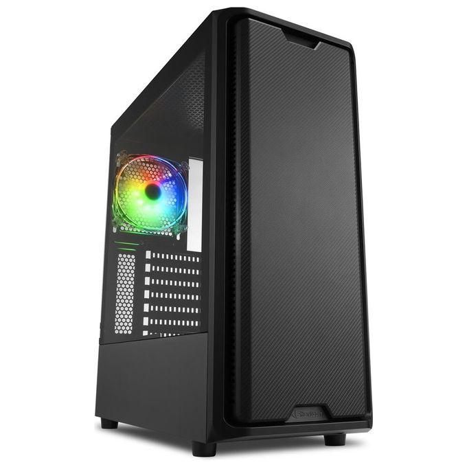 Sharkoon SK3 RGB Case Atx 7 Slot Espansione Pannello Frontale Vetro Temperato 2 Porte