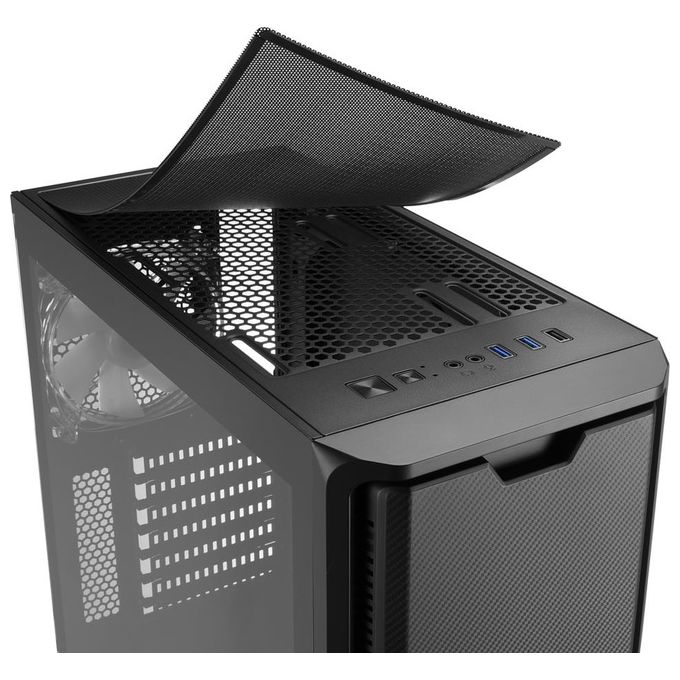 Sharkoon SK3 RGB Case Atx 7 Slot Espansione Pannello Frontale Vetro Temperato 2 Porte