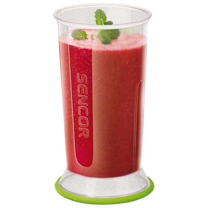 Sencor SHB 4461GR EUE3 Frullatore a Immersione con 6 Lame in Titanio e Ice Crash Verde