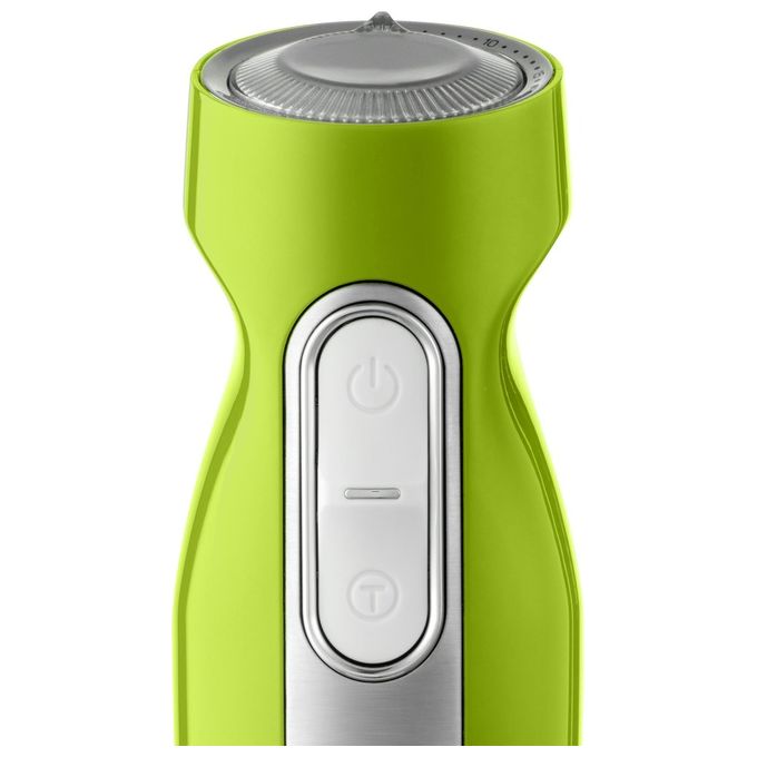Sencor SHB 4461GR EUE3 Frullatore a Immersione con 6 Lame in Titanio e Ice Crash Verde