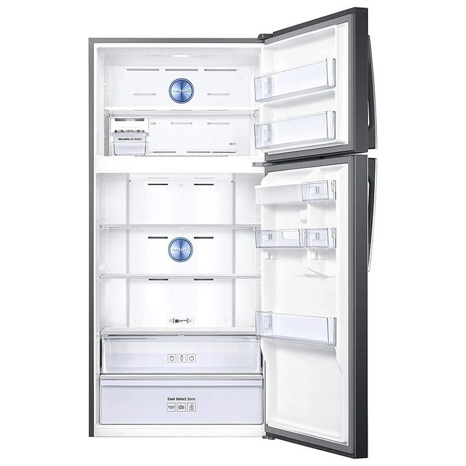 Samsung RT62K7115BS Frigorifero Doppia Porta RT7000 Capacita' 555 Litri Classe energetica F (A+) No Frost Twin Cooling Plus Larghezza 83,6 cm Altezza 186 cm Black Inox