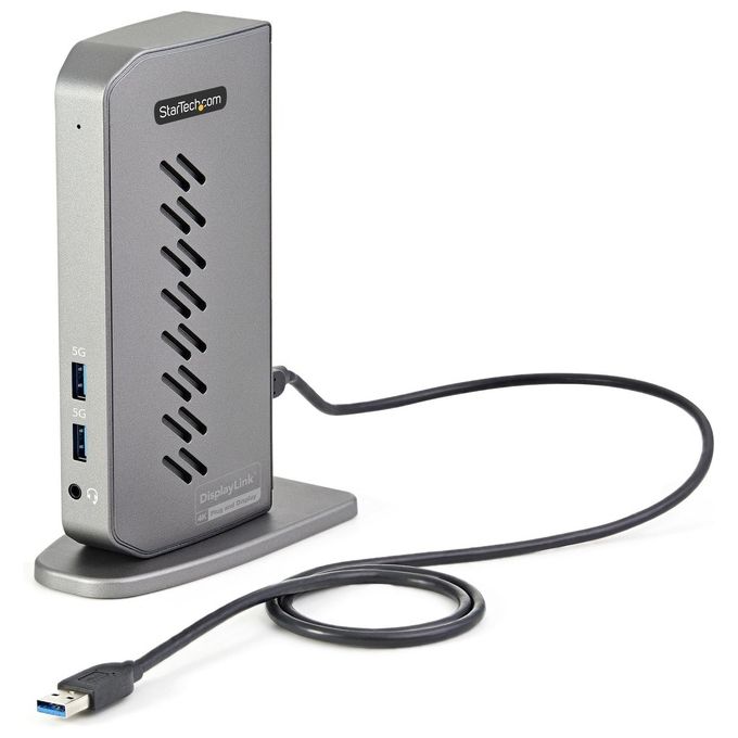 StarTech.com DK30A2DHUUE USB-C USB-A Docking Station Usb-C Dual Monitor DisplayPort e Hdmi 4K 60Hz con Ethernet