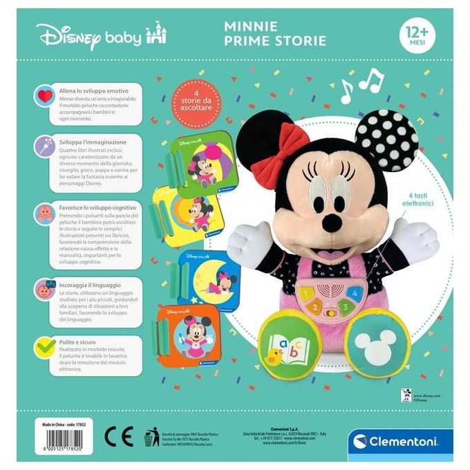 Clementoni Baby Minnie Prime Storie