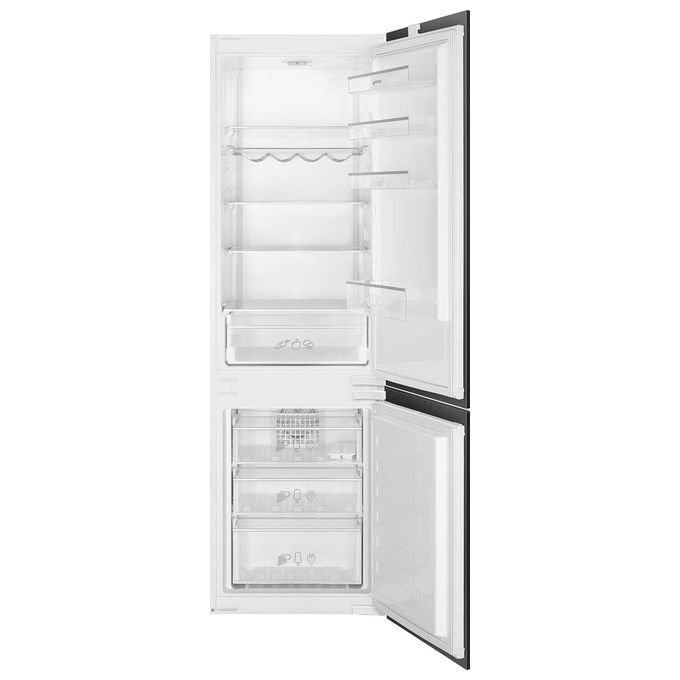 Smeg C3170NE Frigorifero Combinato da Incasso Estetica Universale Capacita' 262 Litri Classe energetica E (A++) Cerniera Destra Bianco