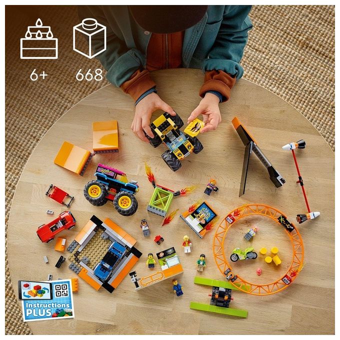 LEGO City Arena dello Stunt Show