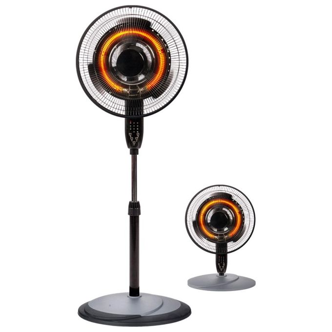 Dcg Eltronic VESA05 Stufa Ventilatore Altezza Regolabile