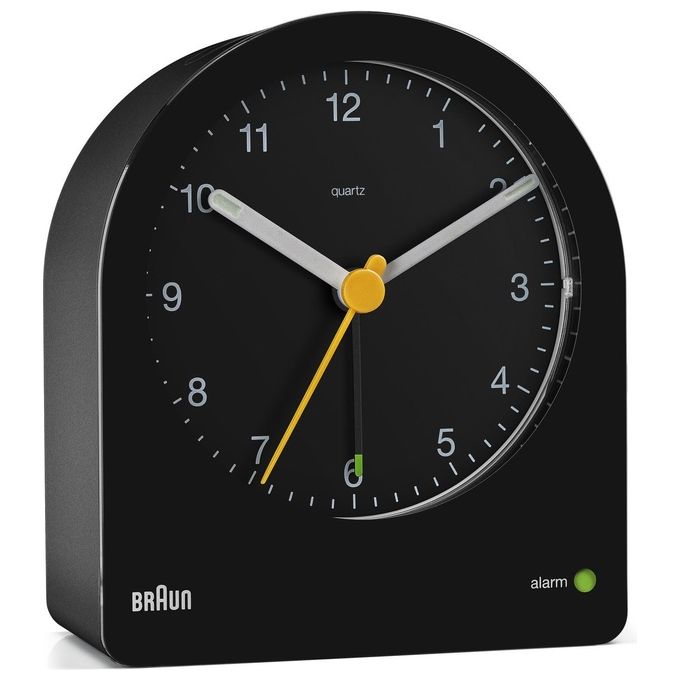 Braun BC22 BK Sveglia al Quarzo Nero