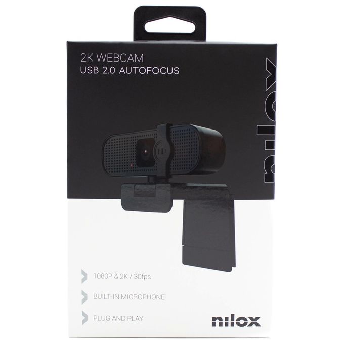 Nilox NXWCA01 Webcam con Microfono