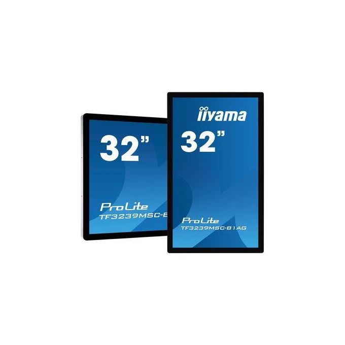 Iiyama ProLite TF3239MSC-B1AG Monitor Touch Screen 31.5'' 1920x1080 Pixel Multi-Touch Multi Utente Nero