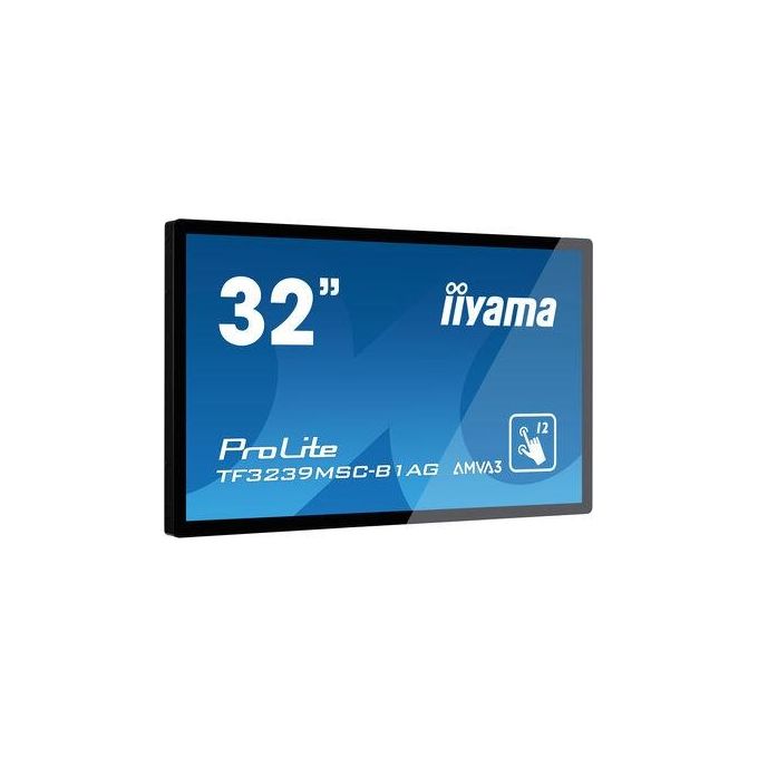 Iiyama ProLite TF3239MSC-B1AG Monitor Touch Screen 31.5'' 1920x1080 Pixel Multi-Touch Multi Utente Nero