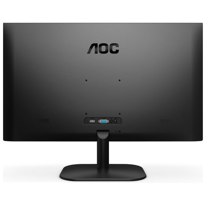 AOC Monitor 27'' LED VA 27B2QAM 1920 x1080 Full HD Tempo di Risposta 4 ms 75 Hz, VGA, HDMI, DisplayPort, Nero