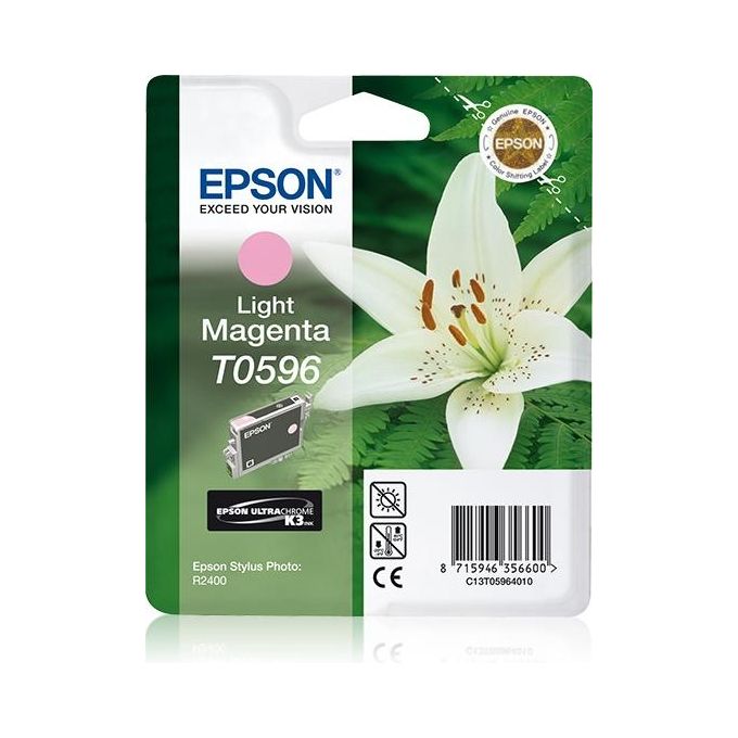 Epson cartuccia magenta-chiaro ultrachrome k3