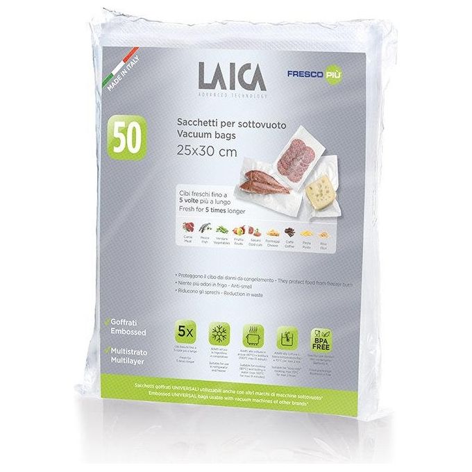 Laica Macchina per Sottovuoto VT3510 Strumento Ideale per la Conservazione degli Alimenti e la Cucina Sottovuoto