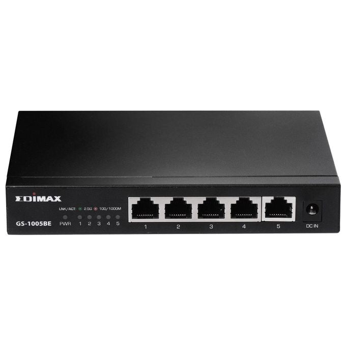 Edimax GS-1005BE Switch di Rete Non Gestito L2 Gigabit Ethernet 10-100-1000 Nero