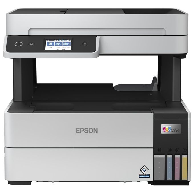 Epson ET-5170 EcoTank Stampante Multifunzione A4 con Serbatoi d'Inchiostro Wi-Fi Ethernet Stampa Fronte Retro Touch Screen 6.1 cm ADF colore Nero