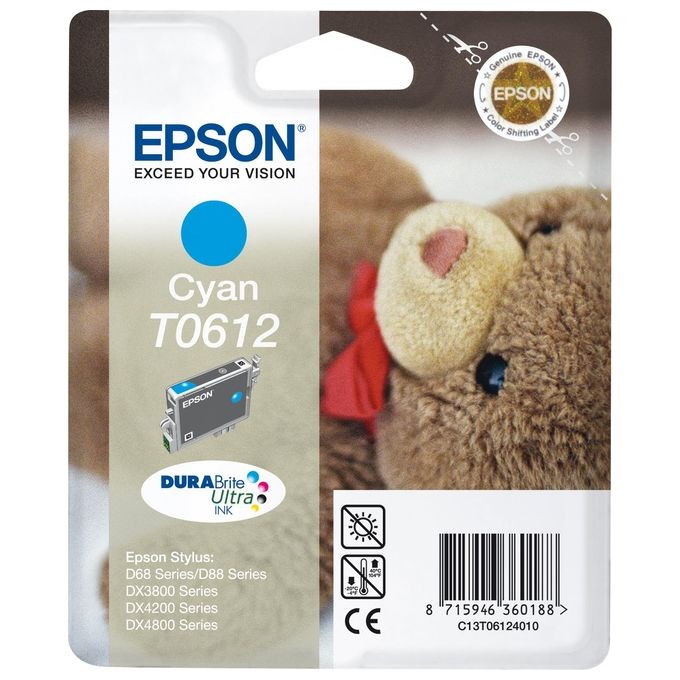 Epson cartuccia  ciano durabrite ultra