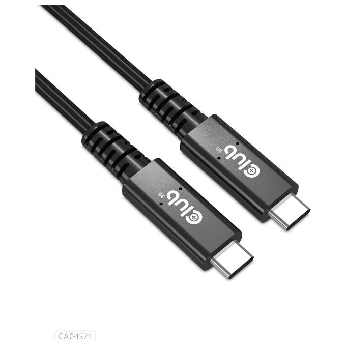Club3d CAC-1571 Cavo Usb 08mt Usb 4 Gen 3x2 Usb C Nero
