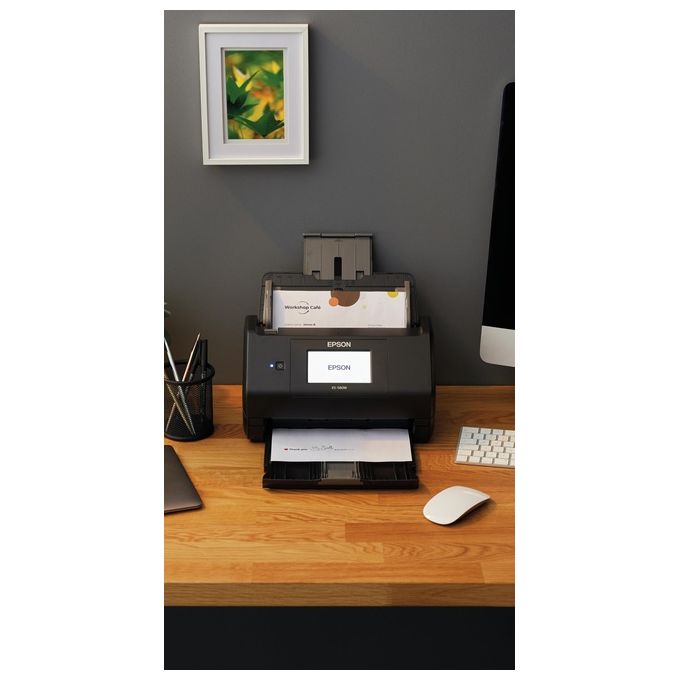 Epson B11B258401 WorkForce ES-580W Scanner A4 Fronte Retro ADF 100 fogli Wi-Fi 35 ppm 600x600 DPI colore Nero