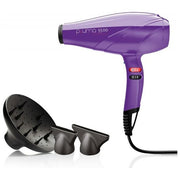 Ga.Ma Pluma 5500 SH1607 – Asciugacapelli 2000W, tecnologia ionica, 2 velocita' e 3 temperature, colpo d’aria fredda, concentratore incluso, colore Viola