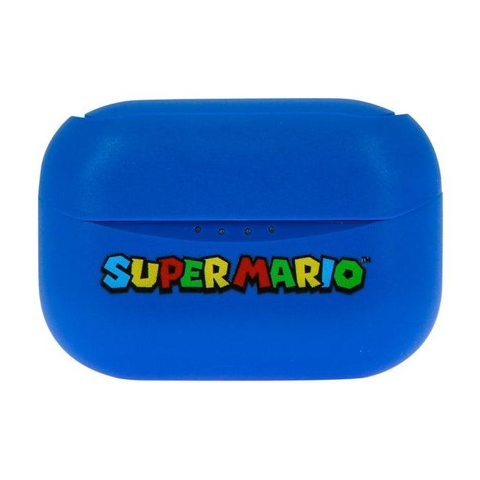 4Side Super Mario Blue Earpods Auricolari