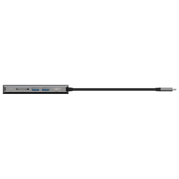 Belkin Hub Usb-C 6-in-1 Multiport-Adapter Nero-Grigio
