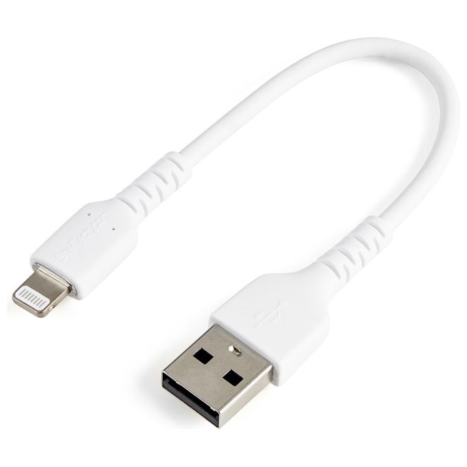 StarTech.com RUSBLTMM15CMW Cavo per iPhone Bianco 015mt Usb a Lightning