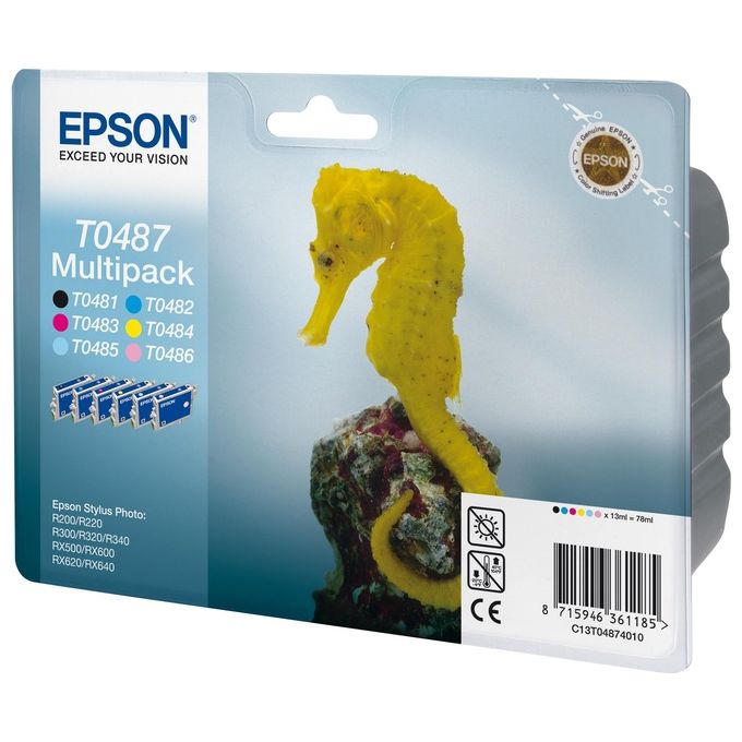 Epson Multipack 6 Colori (c M Y K Mc Cc)