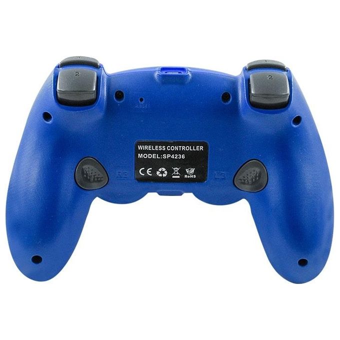 Xtreme Wireless BT Controller Nero 3.5mm Gamepad Analogico-Digitale PlayStation 4