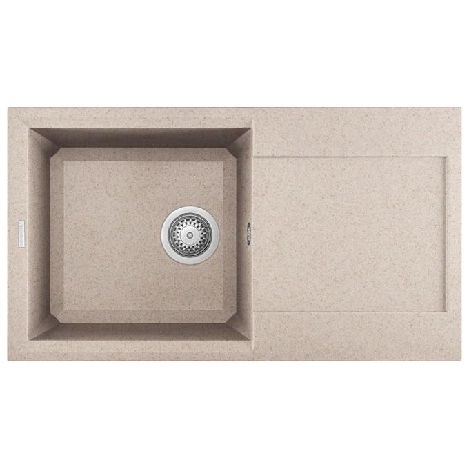Elleci LGY29051 Easy 290 Lavello Granitek gocciolatoio reversibile 1 Vasca 78 cm Avena