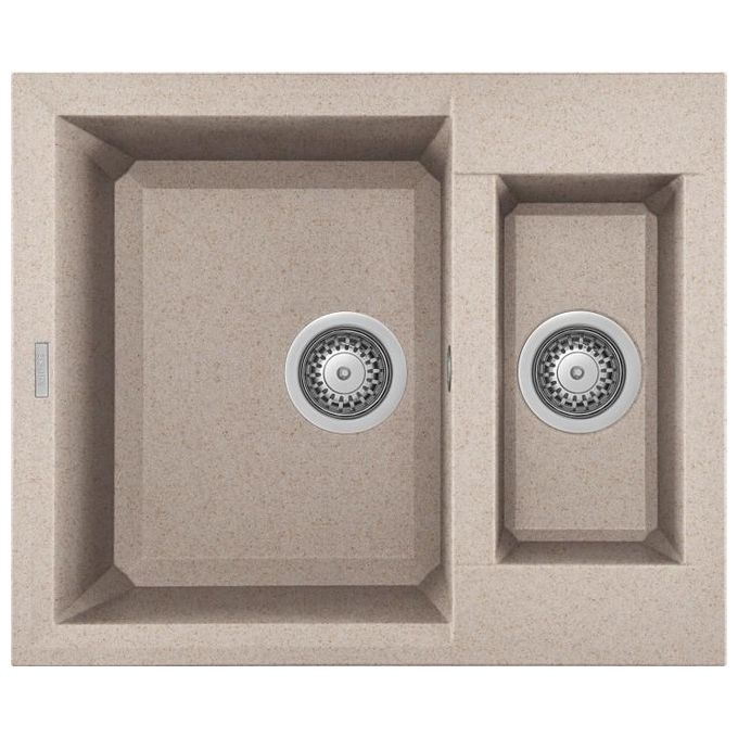 Elleci LGY15051 Easy 150 Lavello Granitek 1 Vasca e mezza 60 cm Avena