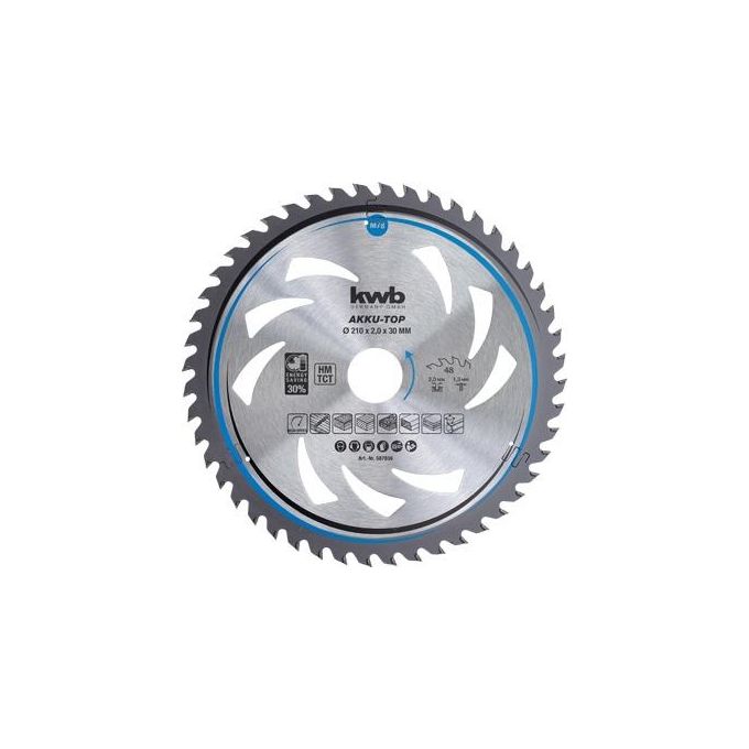 Kwb Lama Legno D.210X30 Mm - 48 Denti Energy Saving