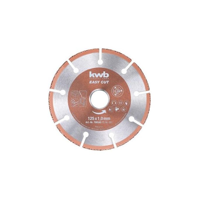 Kwb Disco Taglio Metallo Duro Diametro 125Mmx1Mm