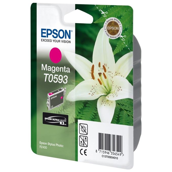 Epson cartuccia magenta ultrachrome k3