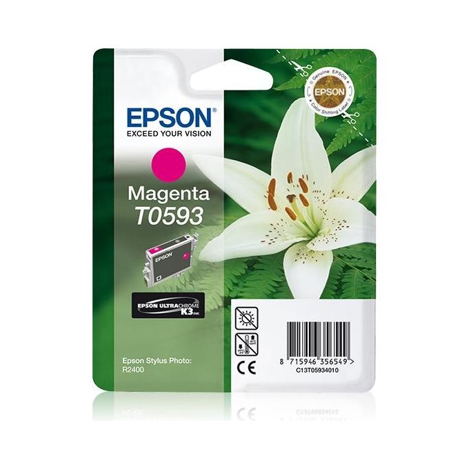 Epson cartuccia magenta ultrachrome k3