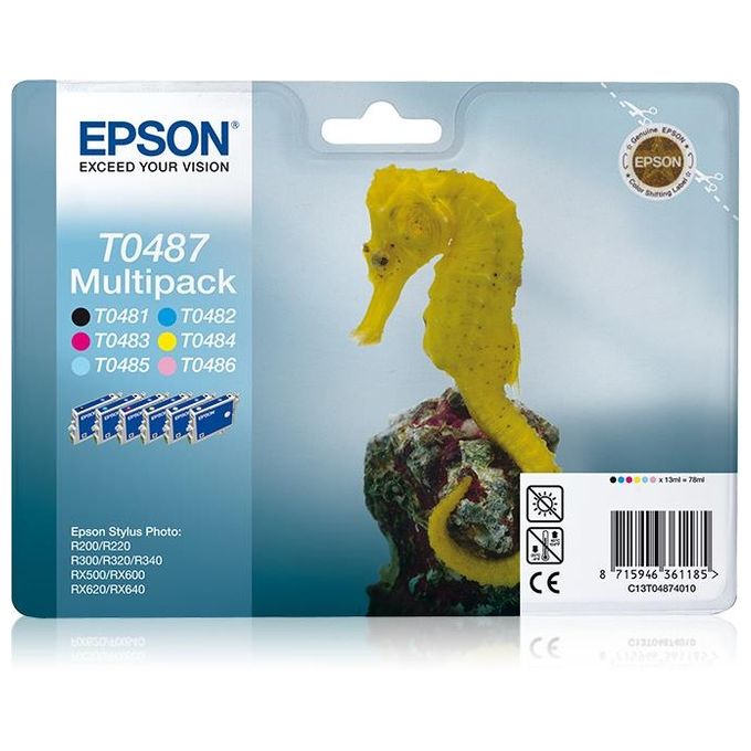 Epson Multipack 6 Colori (c M Y K Mc Cc)