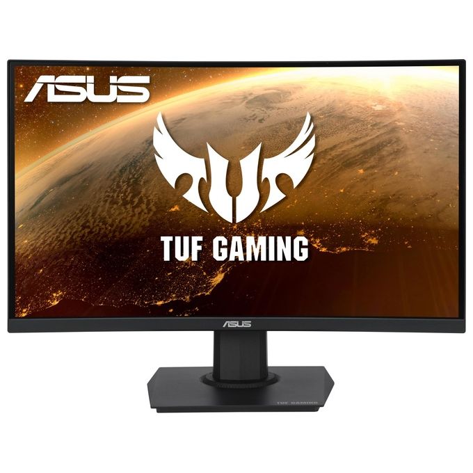 ASUS Monitor 23.6'' LED VA Gaming Curvo VG24VQE 1920x1080 Full HD Tempo di Risposta 1 ms Frequenza di Aggiornamento 165 (Hz)