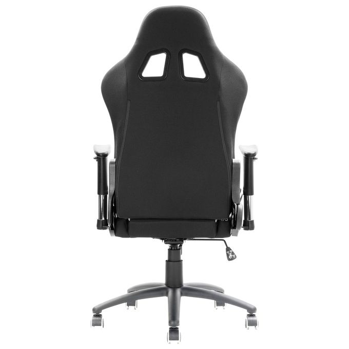 ITEK PLAYCOM FM20 Sedia Gaming ergon. Verde, schienale reclinabile, braccioli e poggiatesta regolabili, sup. lombare, comfort e design, ideale come sedia ufficio, sedia per studio o poltrona per gamer
