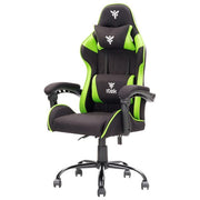 Itek Gaming Chair RHOMBUS FF10 - Tessuto, Doppio Cuscino, Schienale Reclinabile, Nero Verde