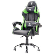 Itek Gaming Chair RHOMBUS PF10 - PVC, Doppio Cuscino, Schienale Reclinabile, Nero Verde
