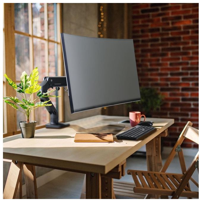 Ergotron Hx Desk Monitor Arm Mbk