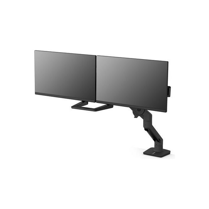 Ergotron HX Supporto da Scrivania per Monitor con Tecnologia Brevettata CF per 2 Schermi Fino a 32'' Altezza 29.2cm Standard VESA