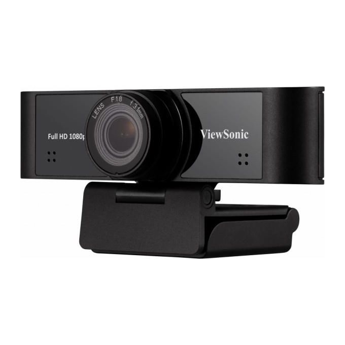 Viewsonic Webcam Full Hd 1920x1080 a 30fps con Microfono Incorporato Nero