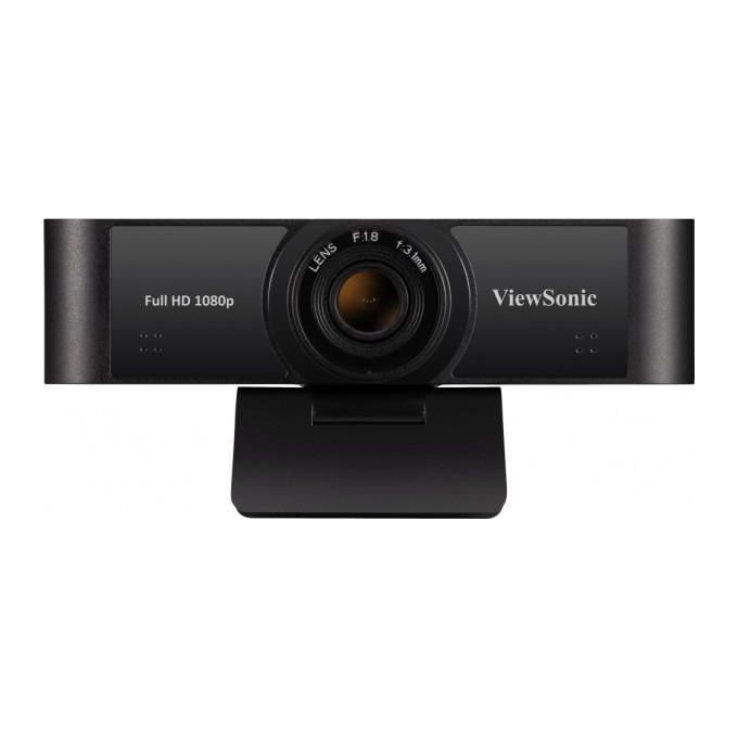 Viewsonic Webcam Full Hd 1920x1080 a 30fps con Microfono Incorporato Nero