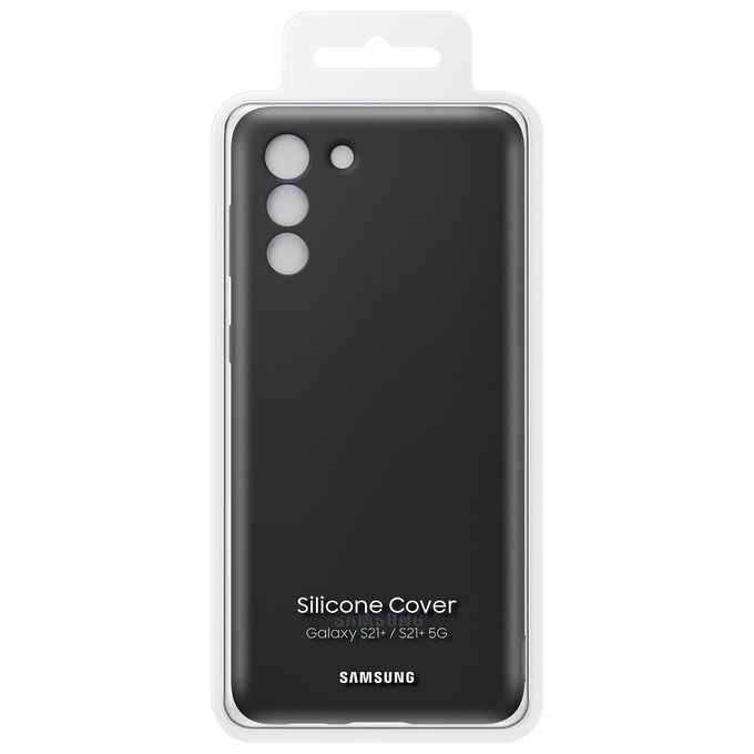Samsung Silicone Cover Black per Galaxy S21+