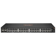 HP Enterprise Aruba 6100 48G 4SFP+ Switch L3 Gestito 48 x 10-100-1000 + 4 x 1 Gigabit - 10 Gigabit SFP+ Flusso d'Aria da Laterale a Laterale