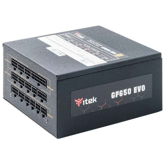 ITek GF650 Alimentatore per Computer 650W 24-Pin Atx Atx Nero